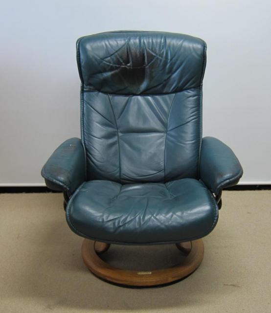 EKOHNES|エコーネス|Stressless+Chair|ストレスレスチェア|パーソナルチェアの張り替えbefore Photo11