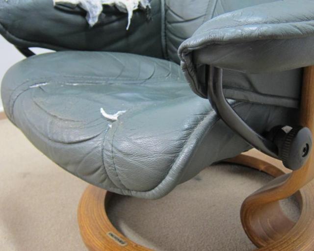 EKOHNES|エコーネス|Stressless+Chair|ストレスレスチェア|パーソナルチェアの張り替えbefore Photo21